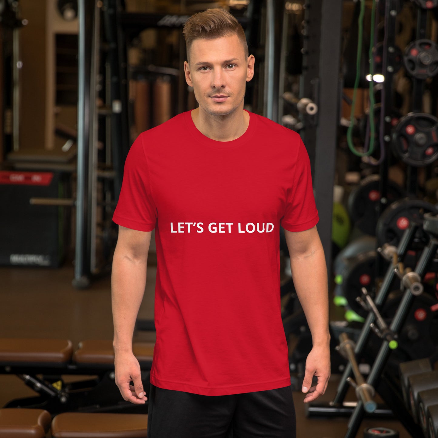 LET’S GET LOUD Unisex t-shirt