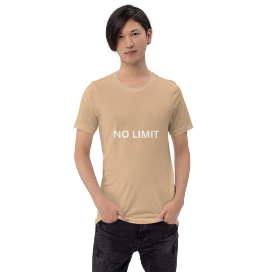 NO LIMIT  Unisex t-shirt